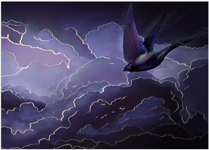 Bird in Sky Hope